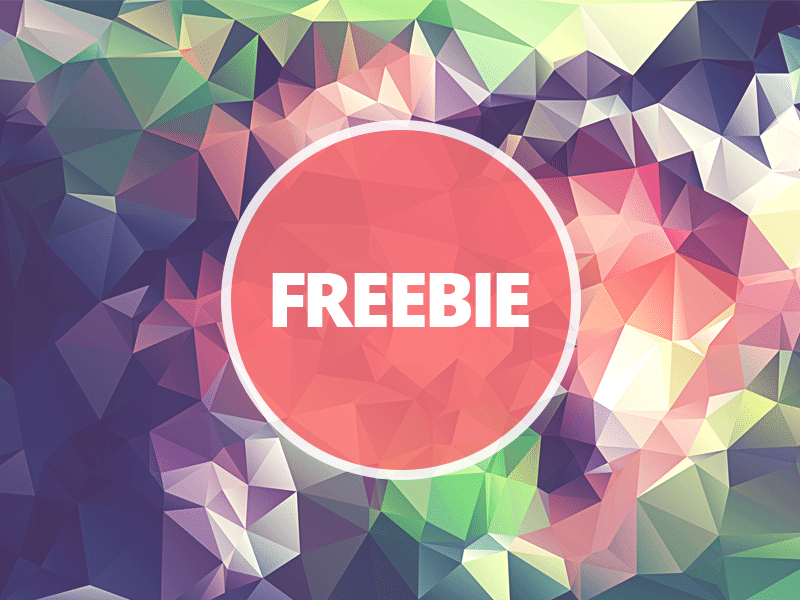 Free Polygonal / Low Poly Background