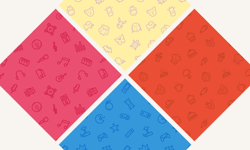 Free Seamless Icon Patterns