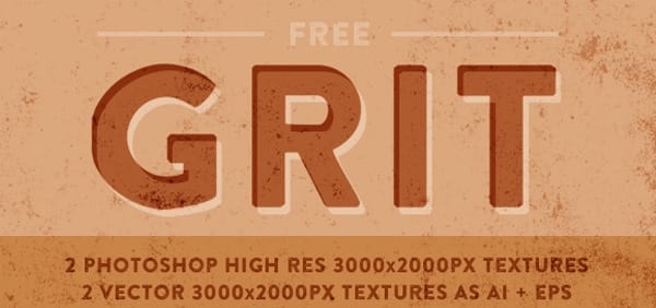 Free Vector + Raster Grit Textures