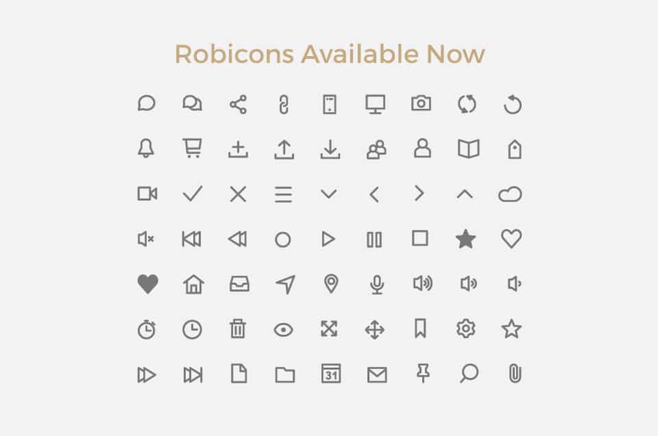 Robicons Font