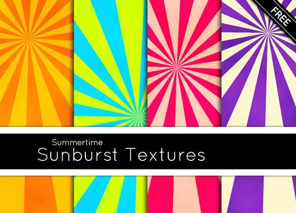 Summertime-Sunburst-Textures