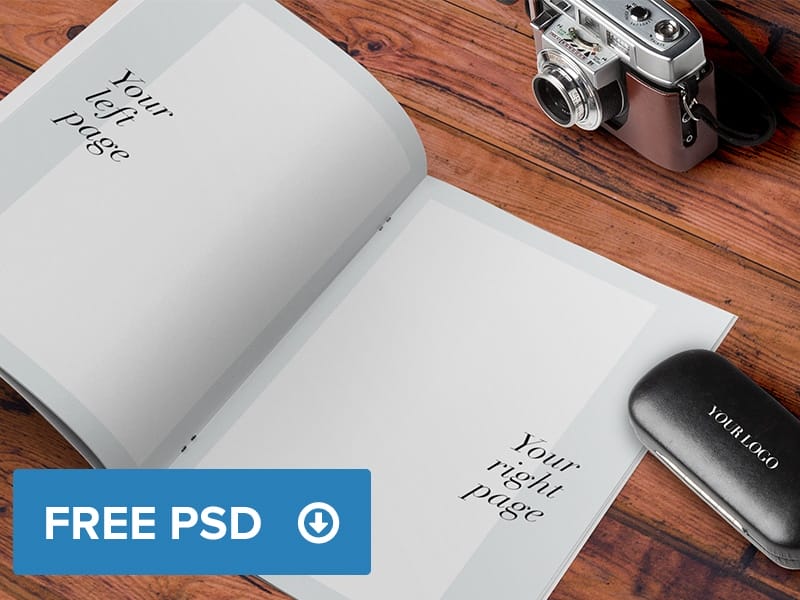 Catalogue Brochure Magazine A4 Mockup
