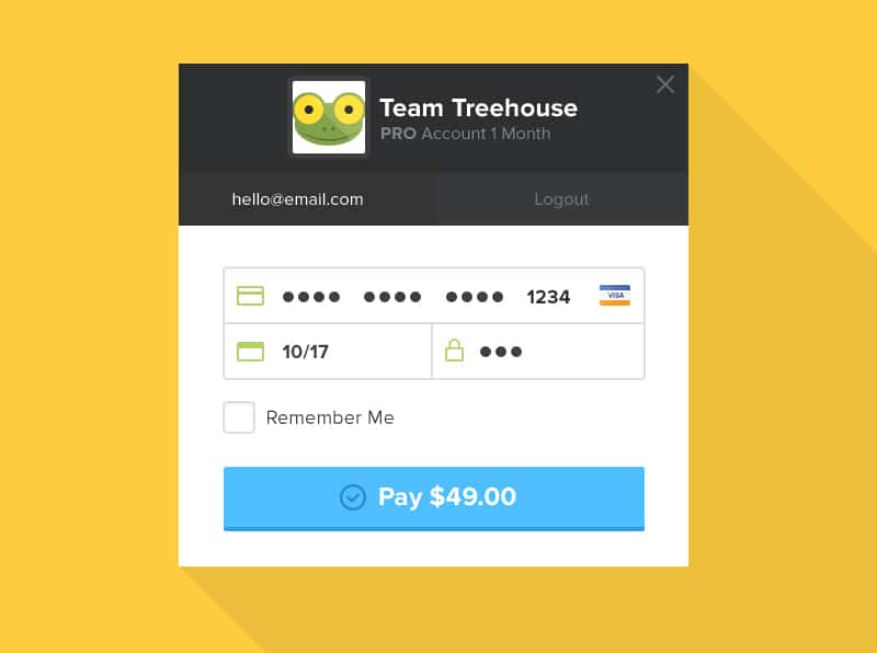 Checkout UI