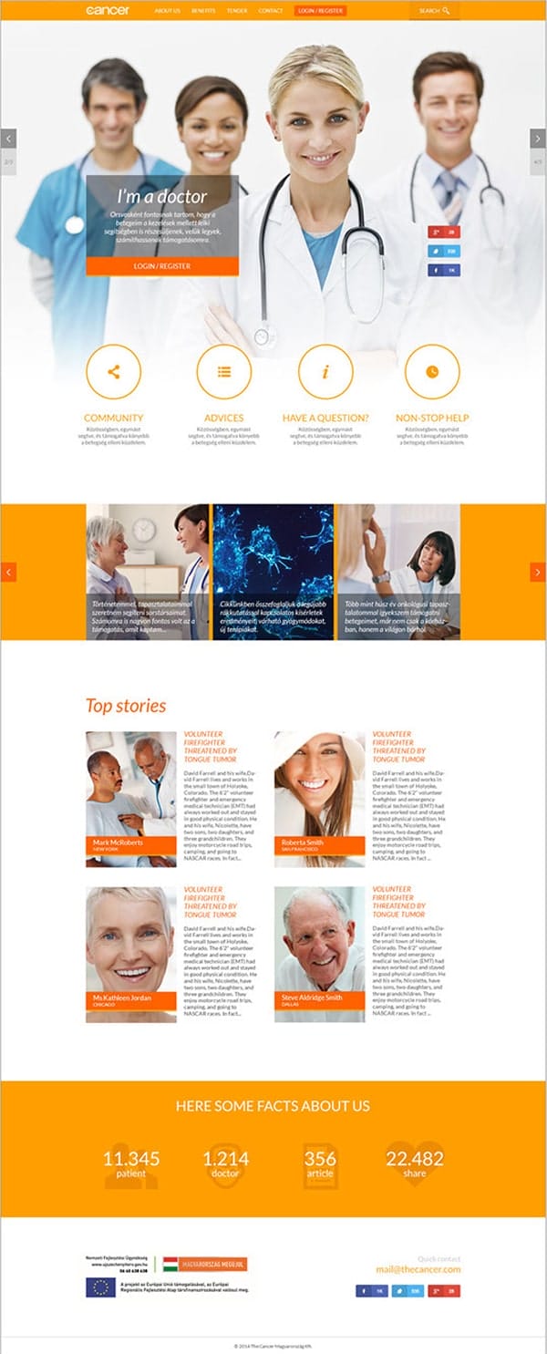 Free Health Template PSD