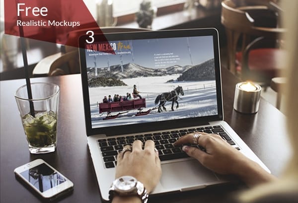 Free Realistic Mockups