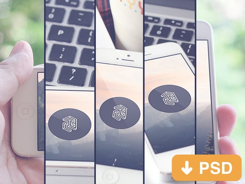 Free iphone 5 Mock Up
