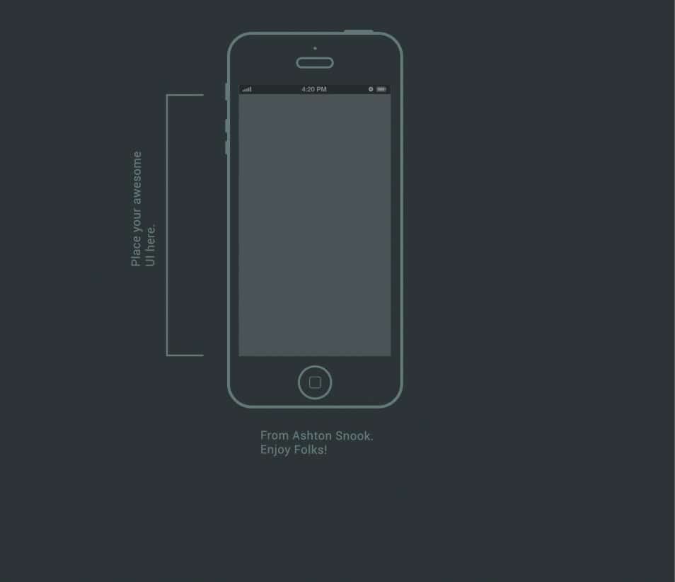 Iphone Wireframe