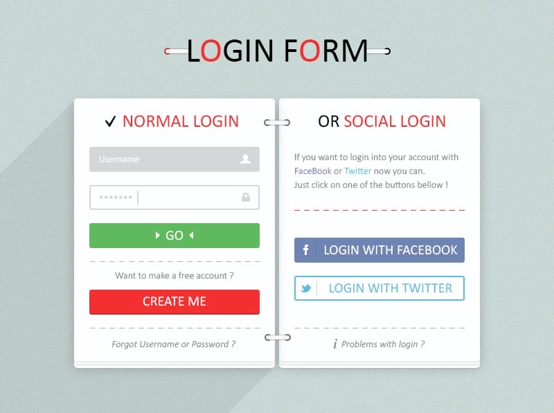 Login Form