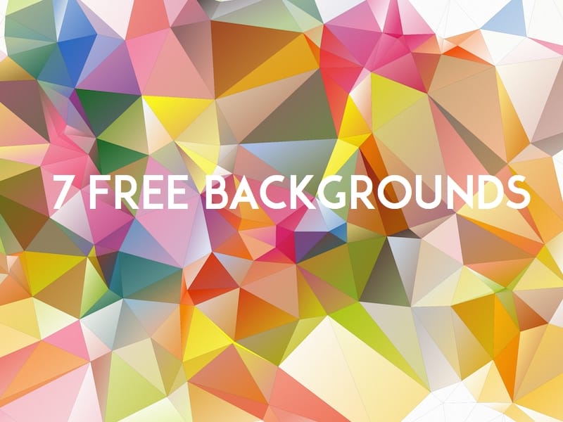Low Poly Backgrounds