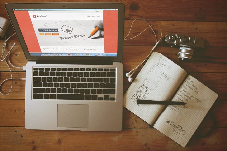Macbook Air Screen Mock up