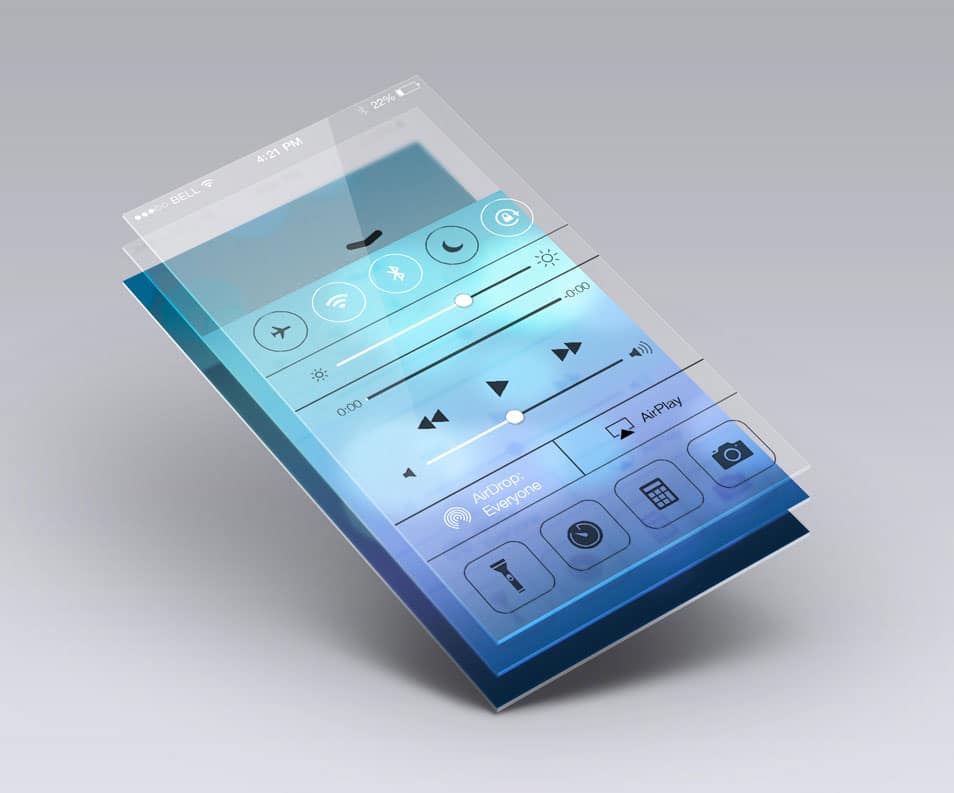 Perspective App Screen Mock-Up 5