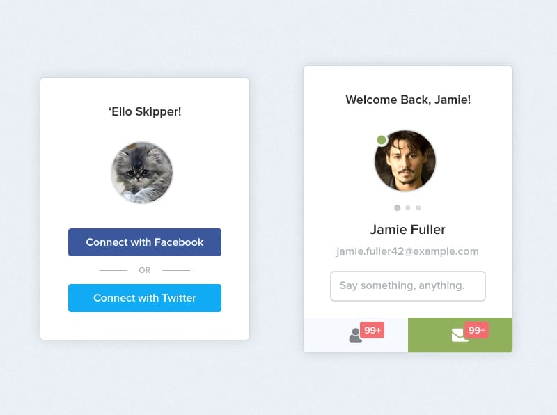 Profile Widget
