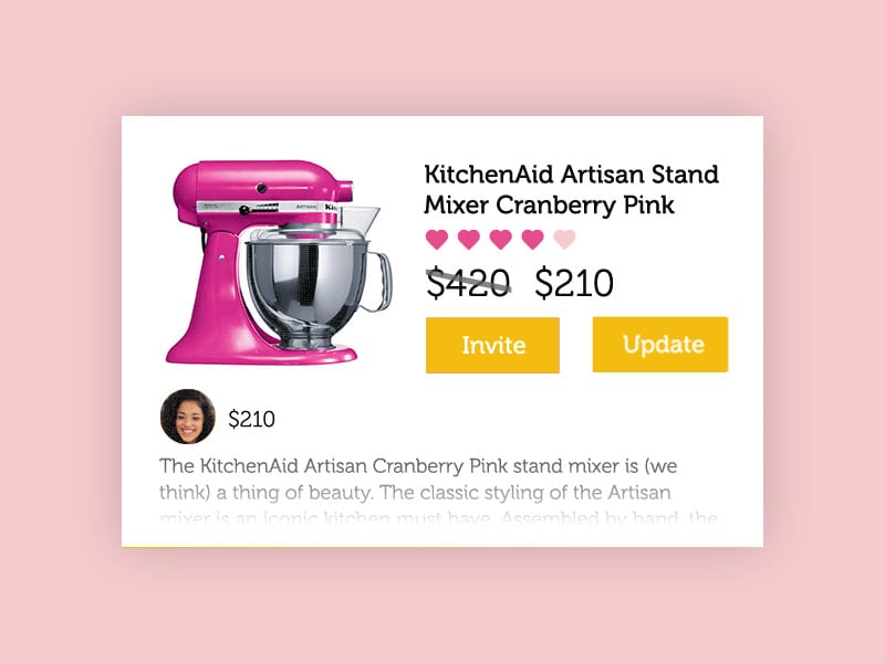 Registry with A Co-buy Option