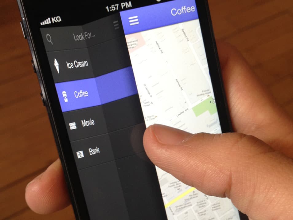 UI + UX Mobile Fold