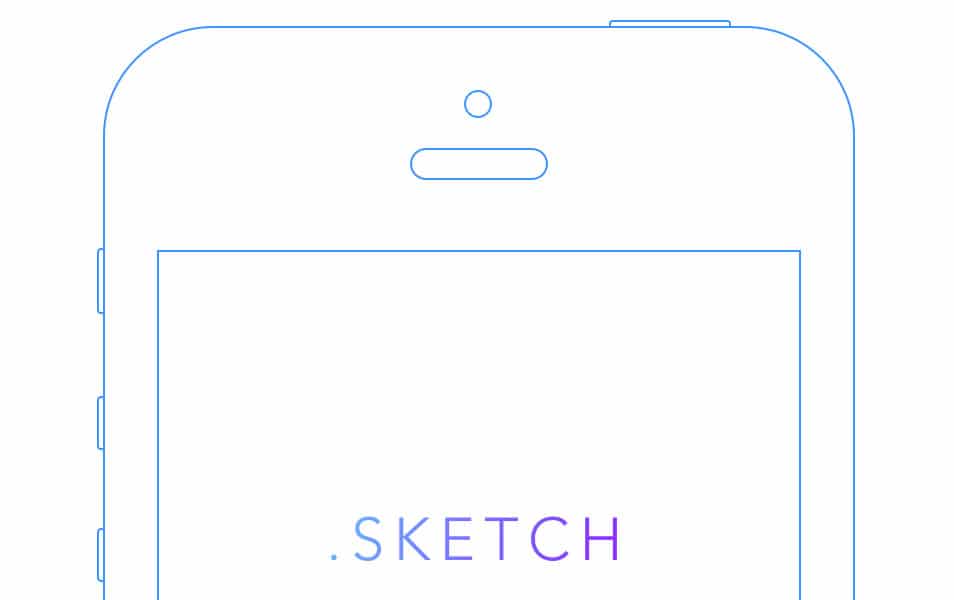 iPhone 5S Wireframe