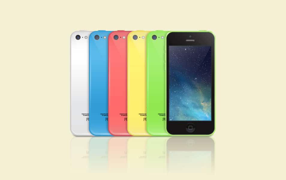 iPhone 5c Vector