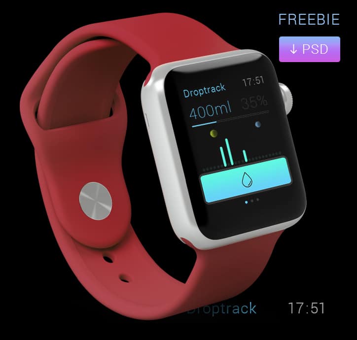 Apple Watch App Free PSD