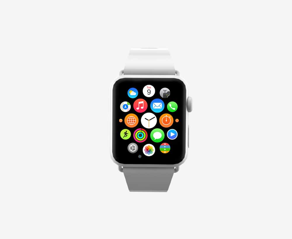 Apple Watch Mockup Front PSD