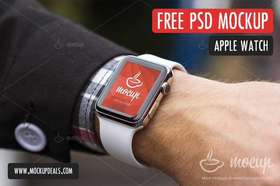 Apple Watch Mockup PSD