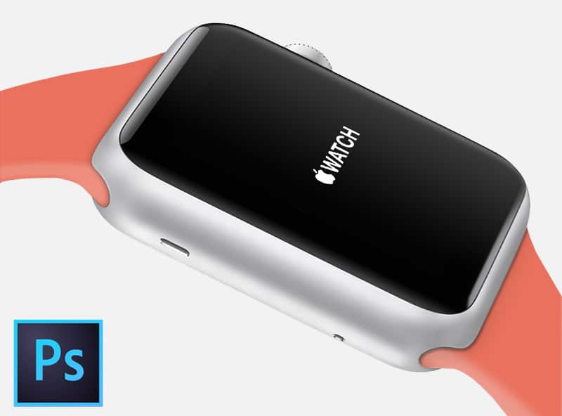 Apple Watch Sport Ed PSD