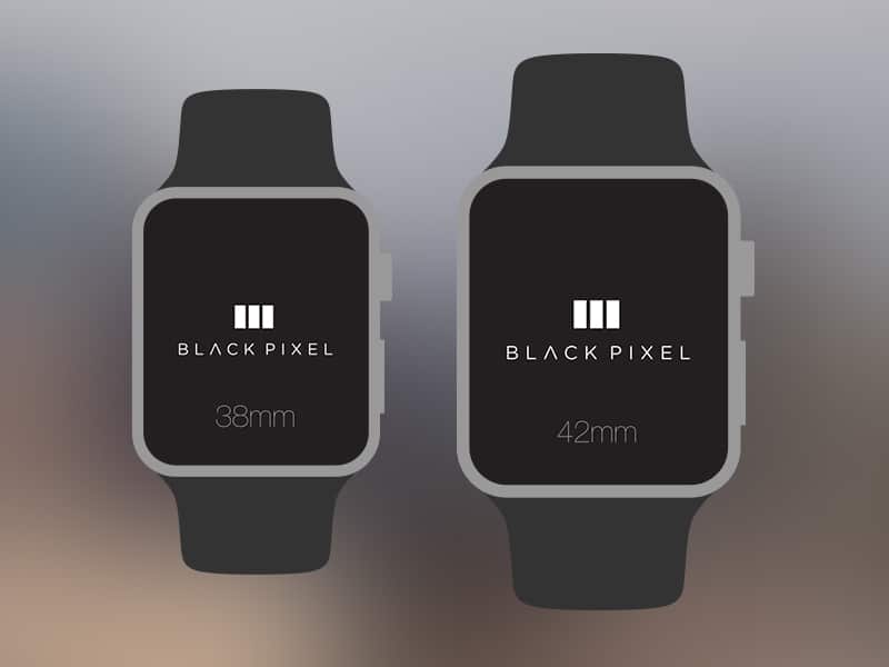 Apple Watch Template PSD