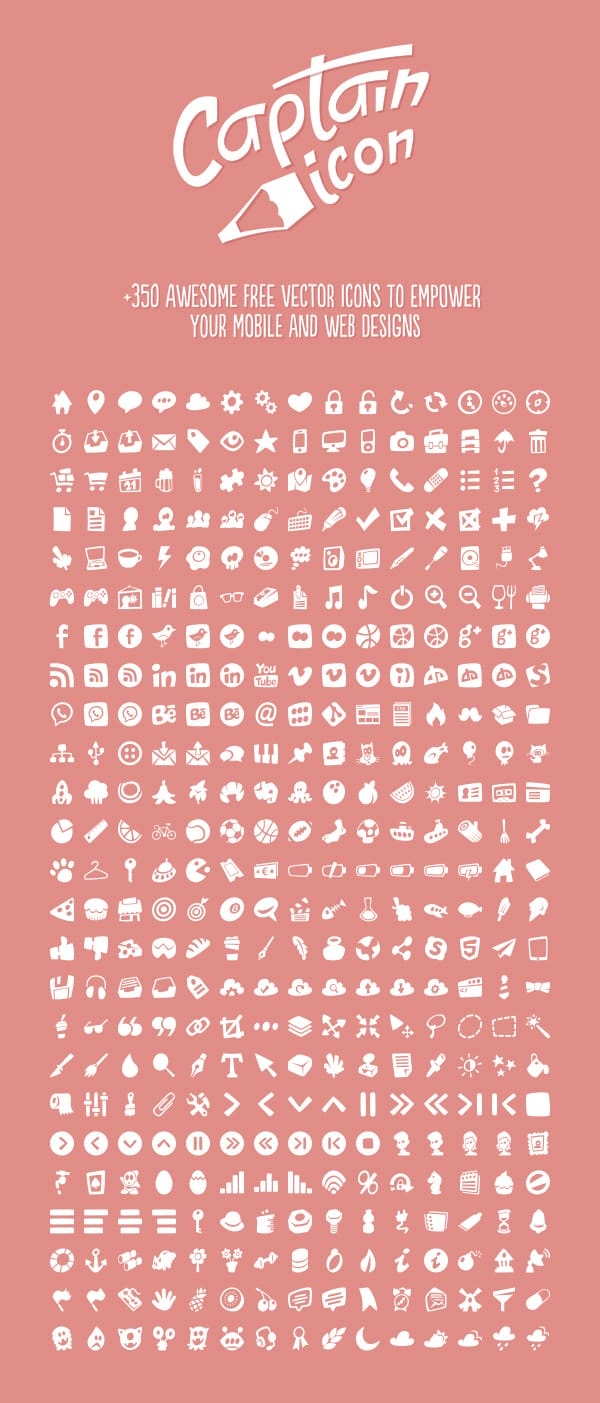 Captain Vector Icons
