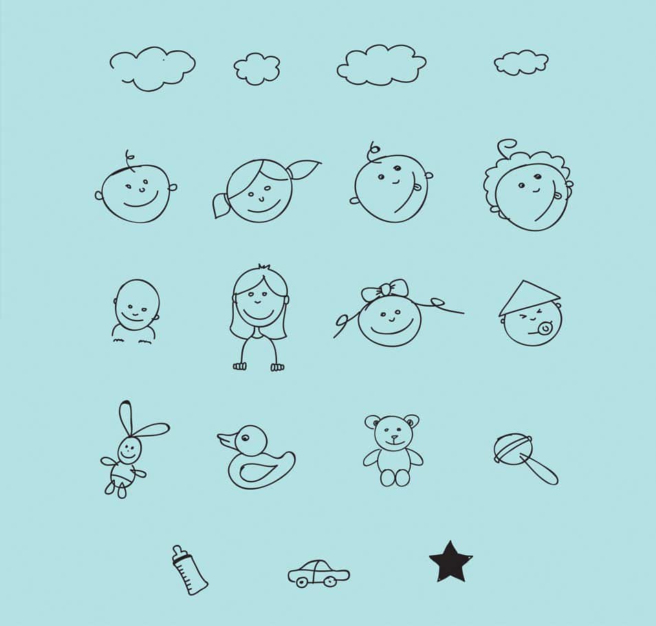 Children Handmade Doodles