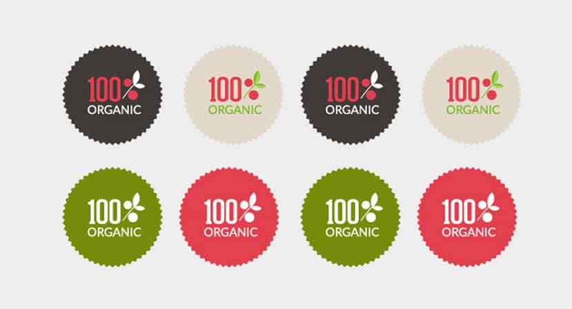 Eco Badge Vectors