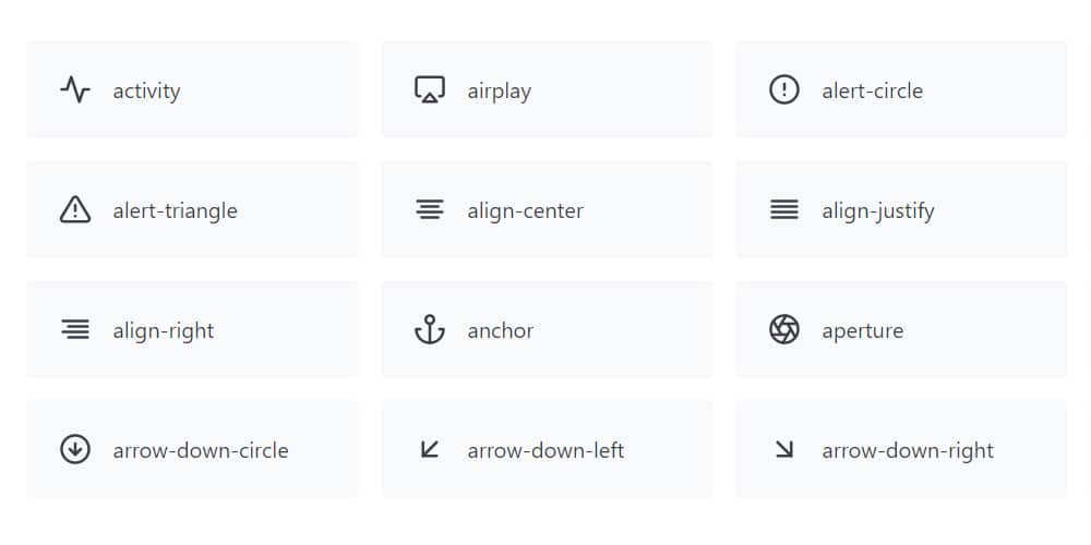 Feather Icons
