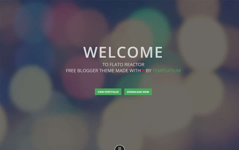 Flato Reactor Free Responsive Blogger Template