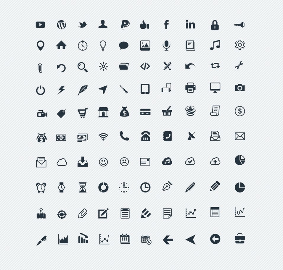Free 100 Vector Icons