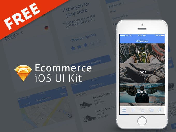 Free Ecommerce UI Kit