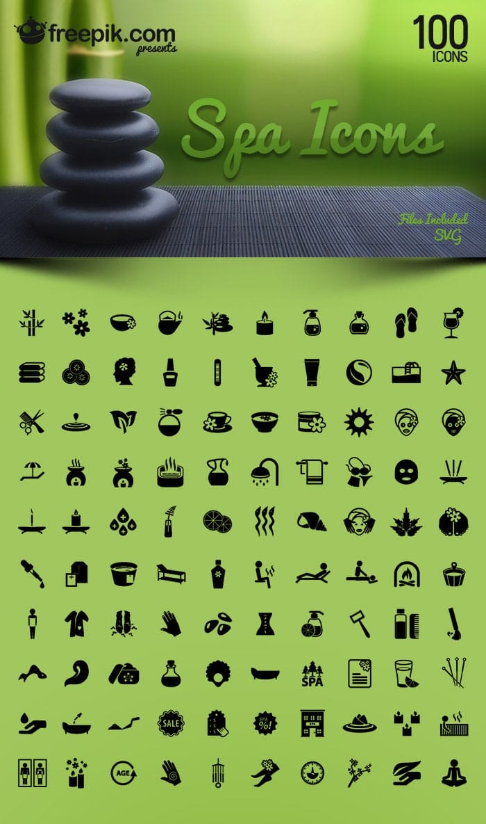 Free SPA Icons Pack
