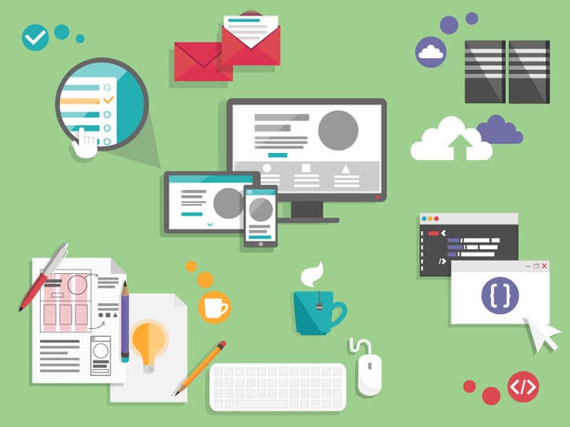 Free Tech and Web Elements Vector Pack