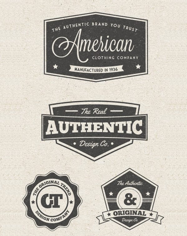 Free Vintage Label Vector Graphics