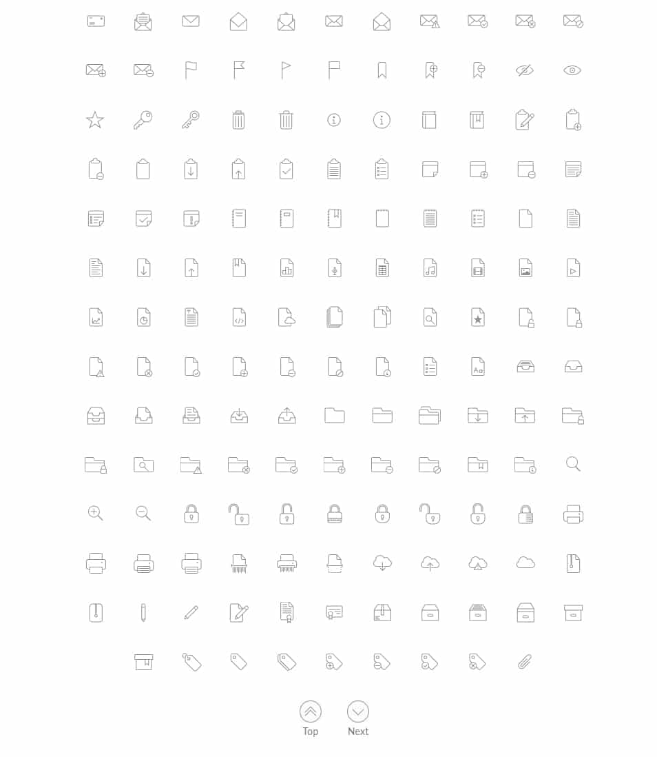 Hawcons - 500 free iconset