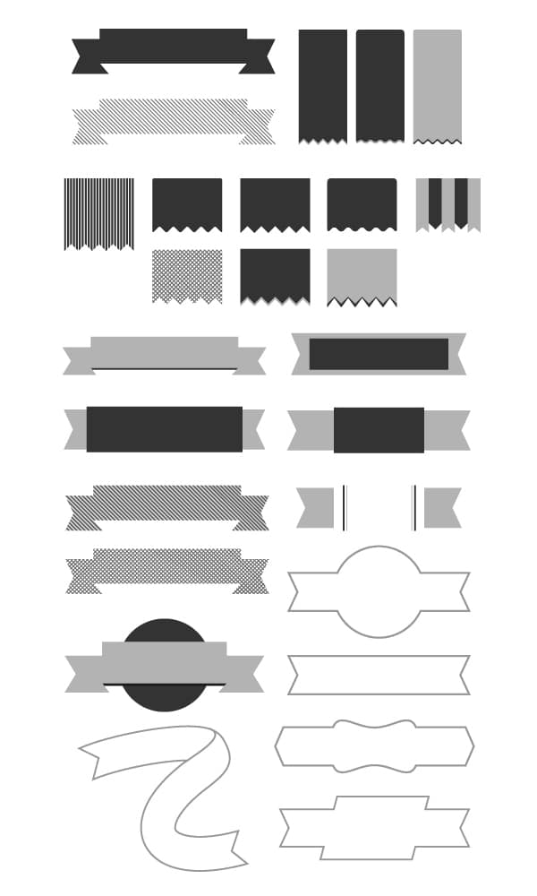 Minimal Vector Ribbons