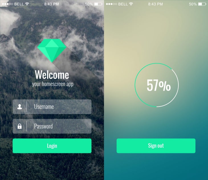 Mobile App UI Kit