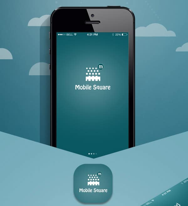 Mobile Square App UI