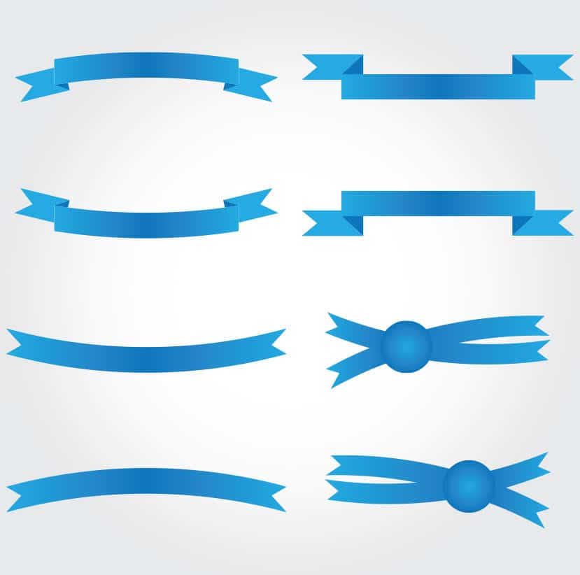Ribbon Banner Vectors