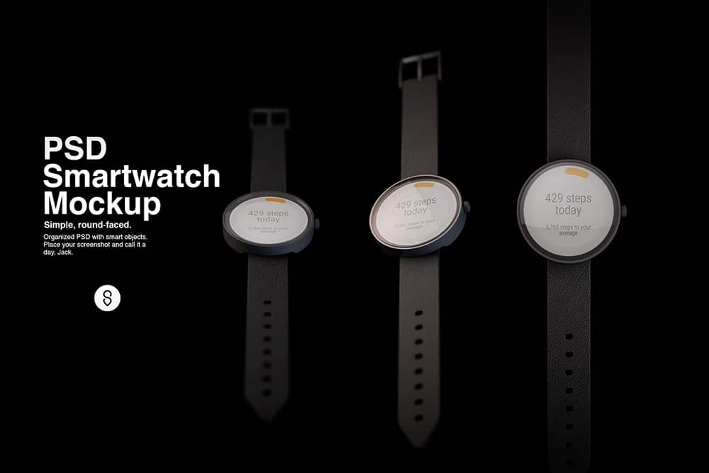 Smartwatch Mockup PSD