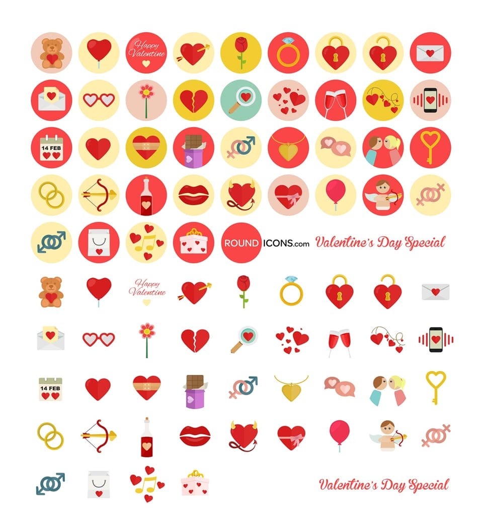 Valentines Icons