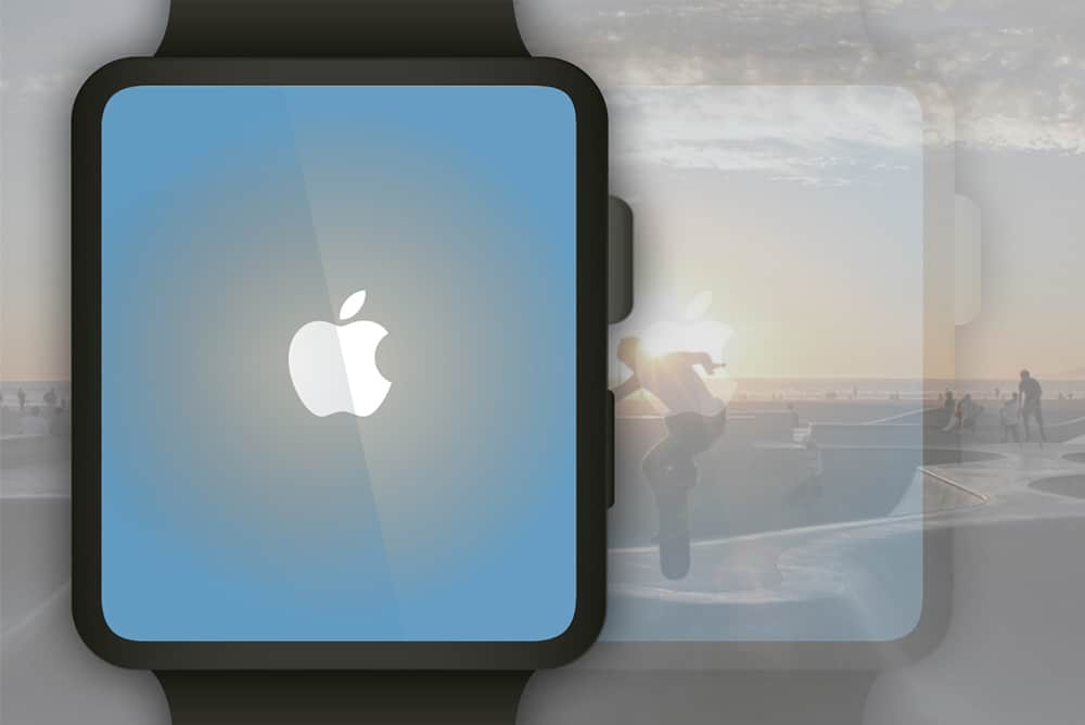 iWatch Mockup PSD