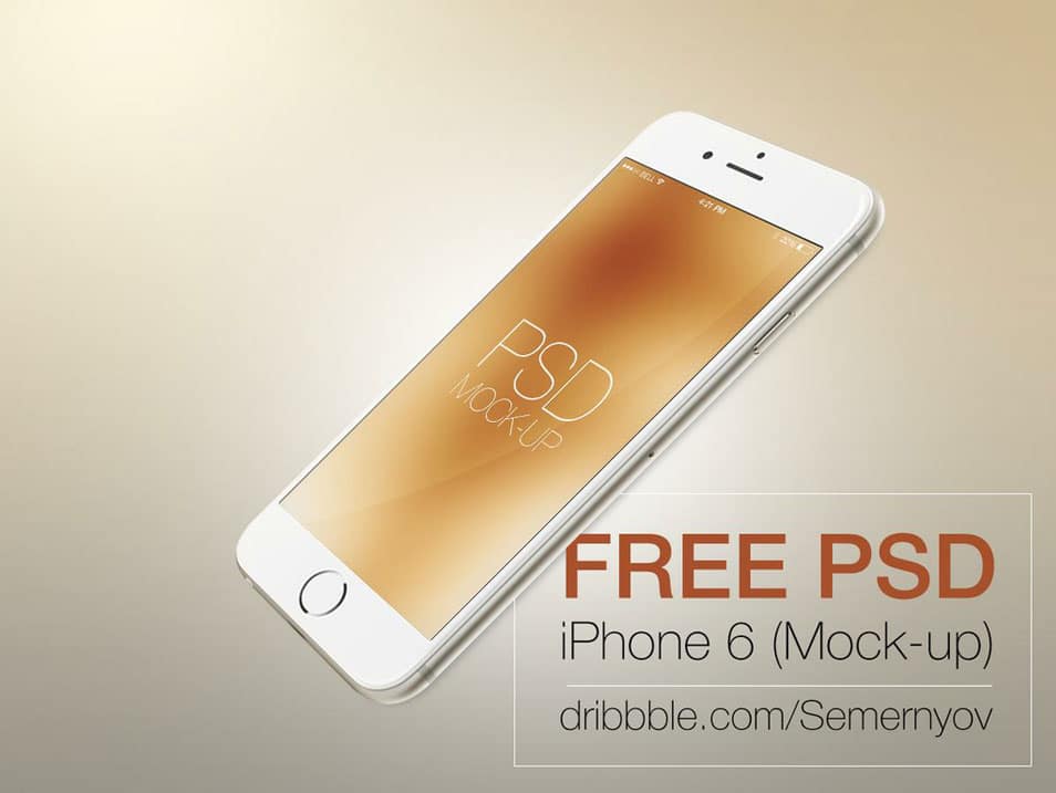 Apple Iphone 6 Mock-up