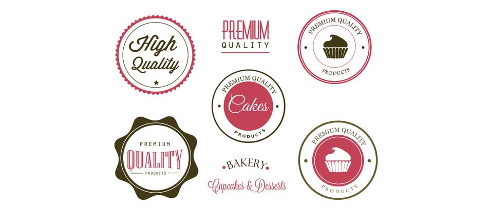 Free Bakery Labels and Logo Vectors