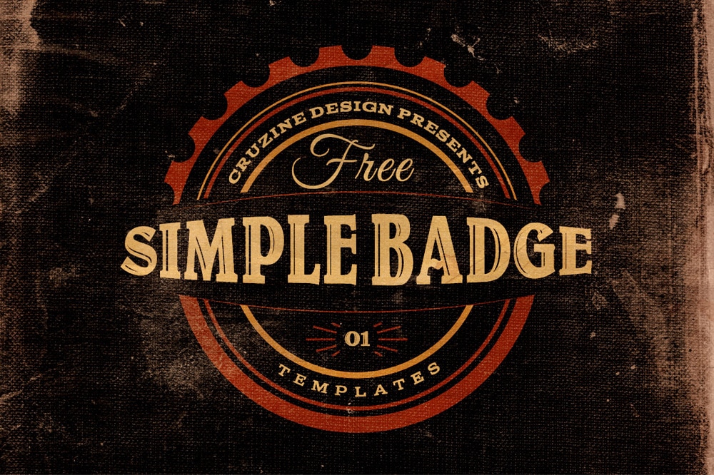 Free Simple Badge Templates