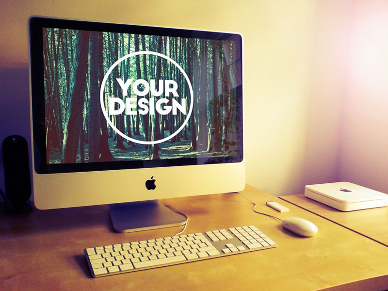 Free iMac Mockup