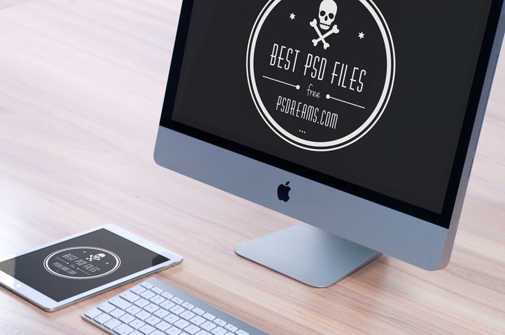 Freelancer Workplace Mockup