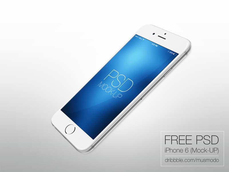 Iphone 6 free mock up