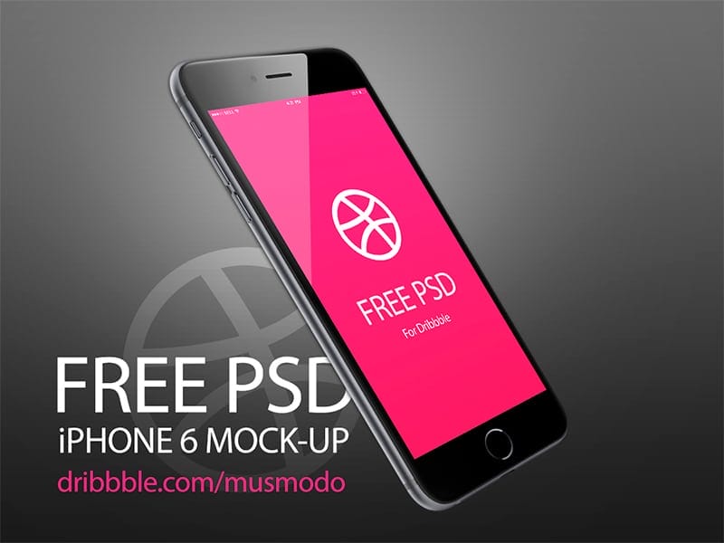 Iphone 6 plus Free Mock Up